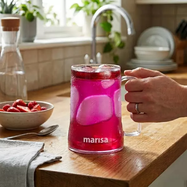 Caneca Acrílica com Gel Térmico 400ml Personalizada 