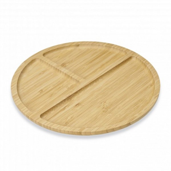 Petisqueira de Bambu Grande 30cm Personalizada