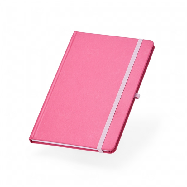 Moleskine em Couro Sintético Personalizado - 21,1 x 14,1 cm