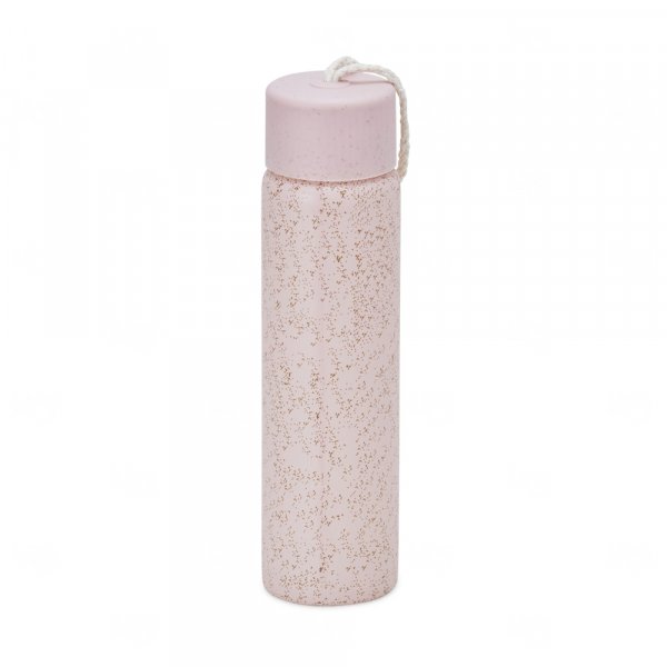 Garrafa de Vidro com Acabamento Natural Personalizada – 330ml 