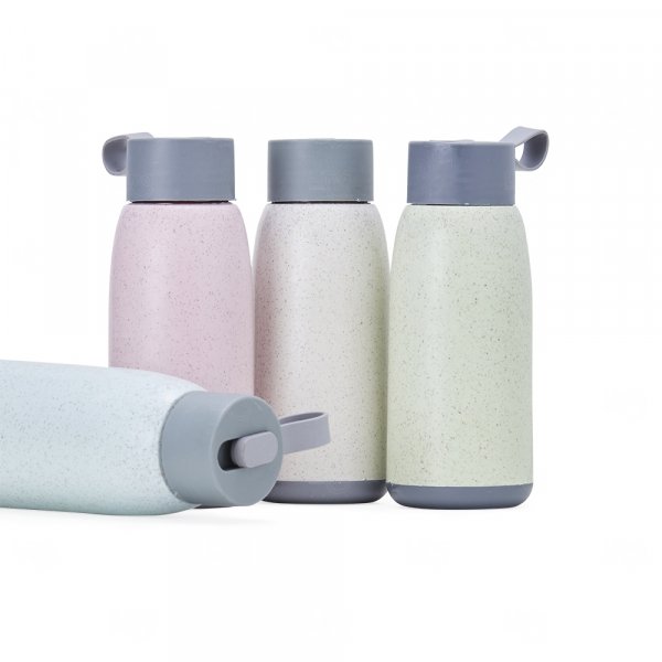 Garrafa de Vidro com Revestimento Fosco Personalizada - 350ml 