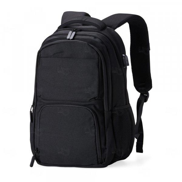 Mochila Poliéster USB 28 Litros Personalizada 