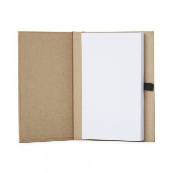 Bloco de Anotações Ecológico Kraft Personalizado - 14,2 x 9,8 cm 
