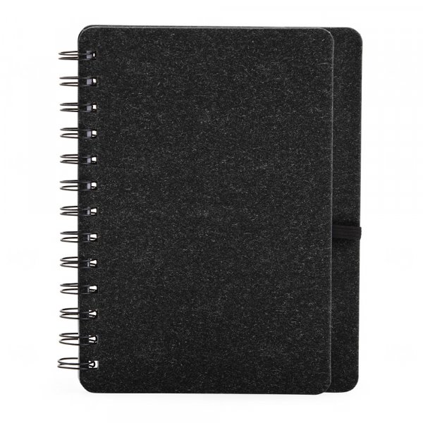 Caderneta B6 Kraft com Wire-o Personalizada - 17,5 x 13,5 cm 