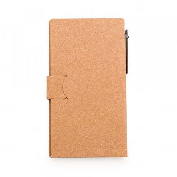 Bloco Ecológico Autoadesivo e Caneta Personalizado - 15 x 8,6 cm 