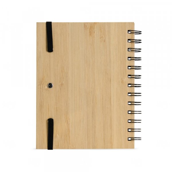 Caderno Ecológico com Caneta Personalizado - 18 x 14,7cm 