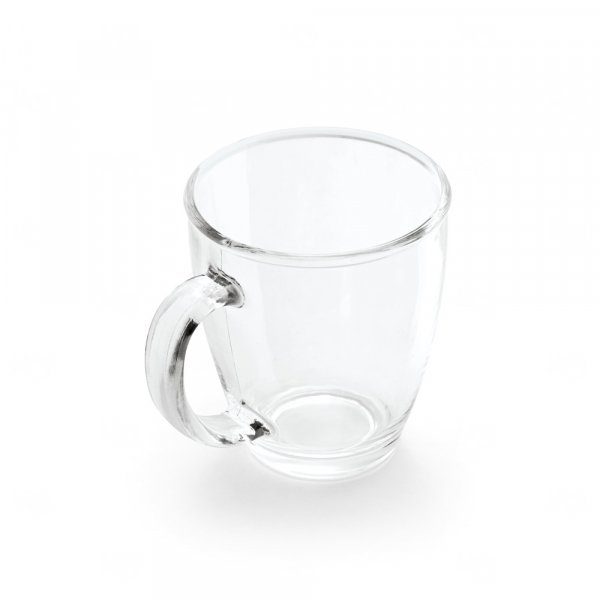 Caneca de Vidro para Cappuccino 390ml Personalizada 