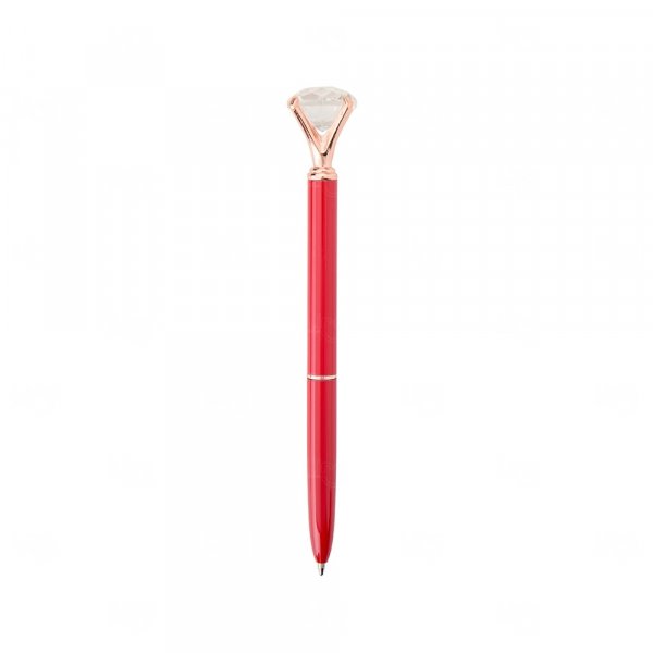 Caneta com Diamante Cristal Personalizada 