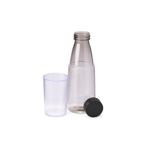 Garrafa 2 em 1 com Copo Integrado 550ml Personalizada 