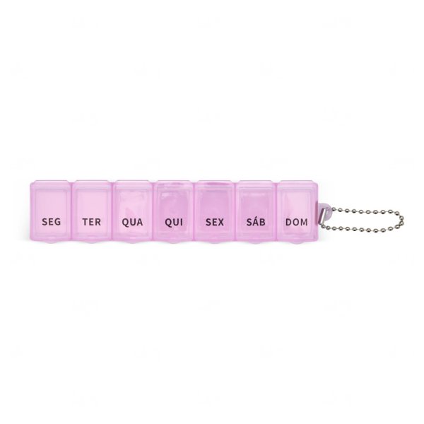Porta Comprimidos Plástico Semanal Personalizado - 10ml 
