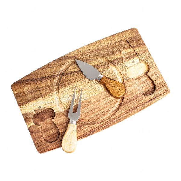 Kit Queijo Personalizado com 3 Peças 