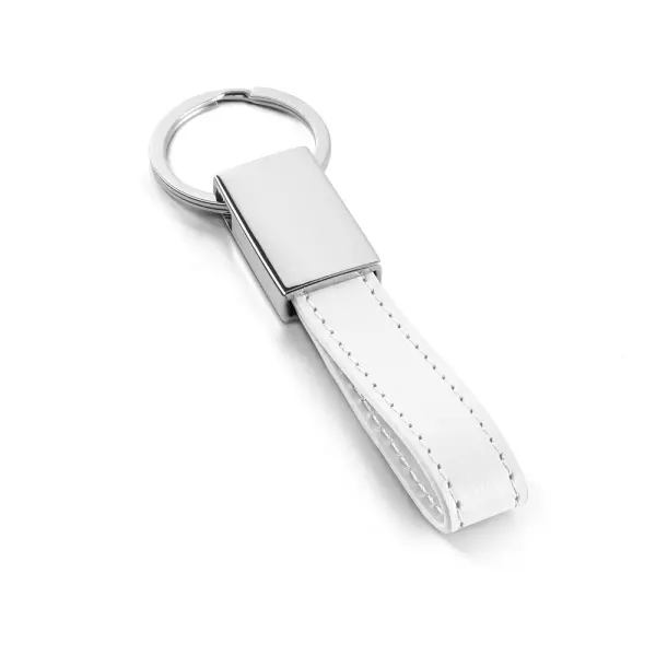 Chaveiro Metal e Couro Sintético Personalizado 
