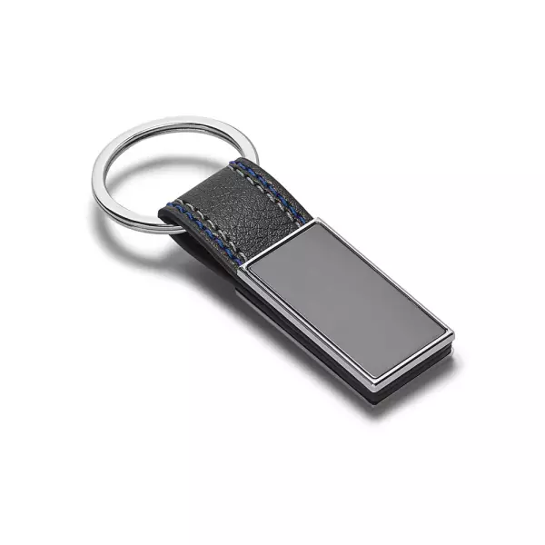 Chaveiro Metal e Couro Sintético Personalizado 