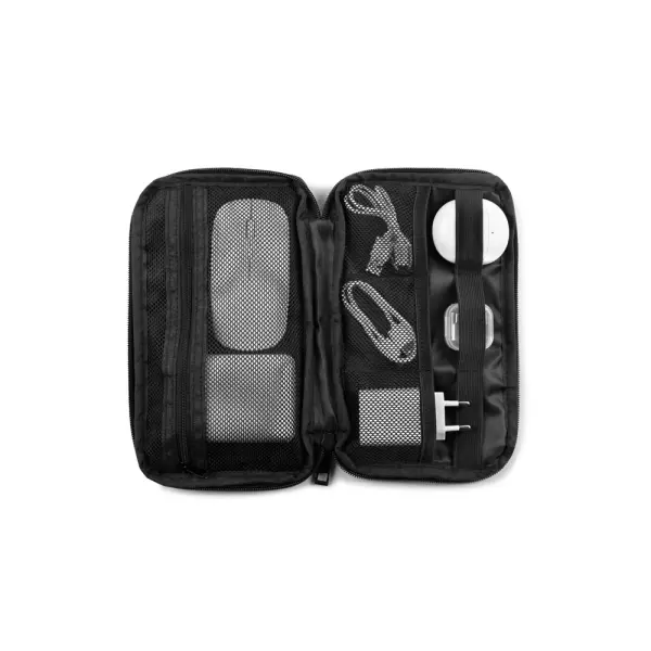 Bolsa Organizadora para Cabos em Poliéster Personalizada 