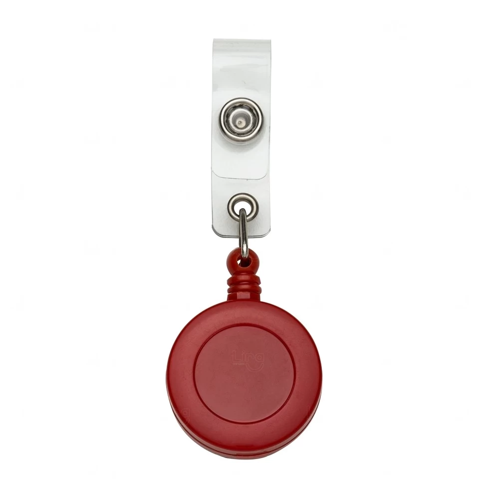 Porta Crachá Retrátil Personalizado Para Cordão 