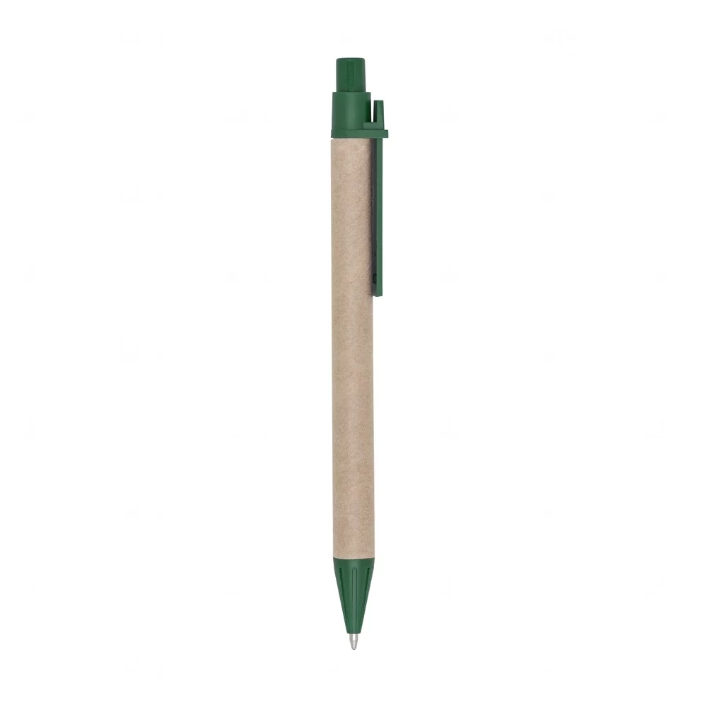 Caneta Ecológica de Papelão Personalizada Verde