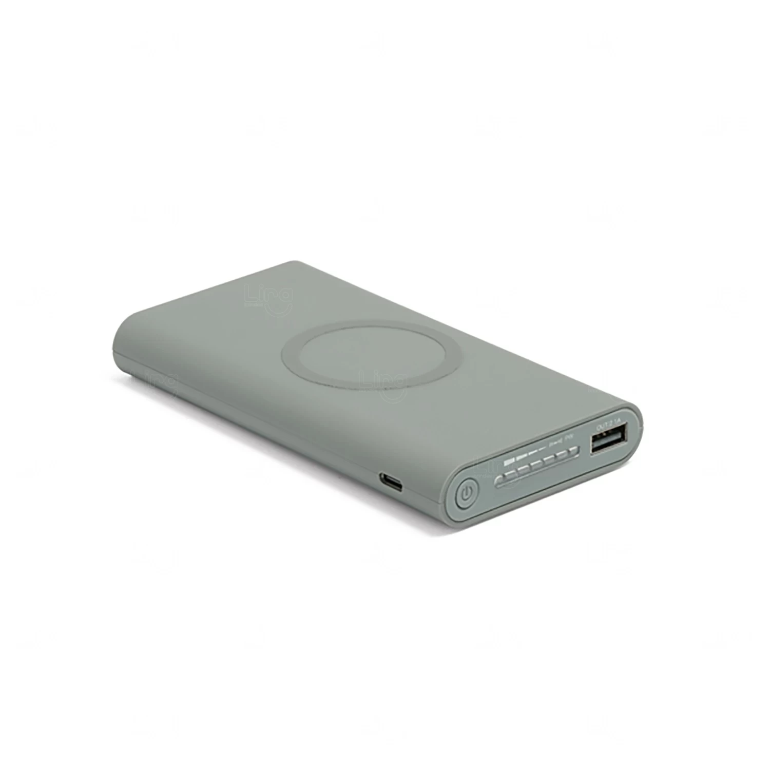 Bateria Power Bank Wireless Personalizada - 10.000mAh 