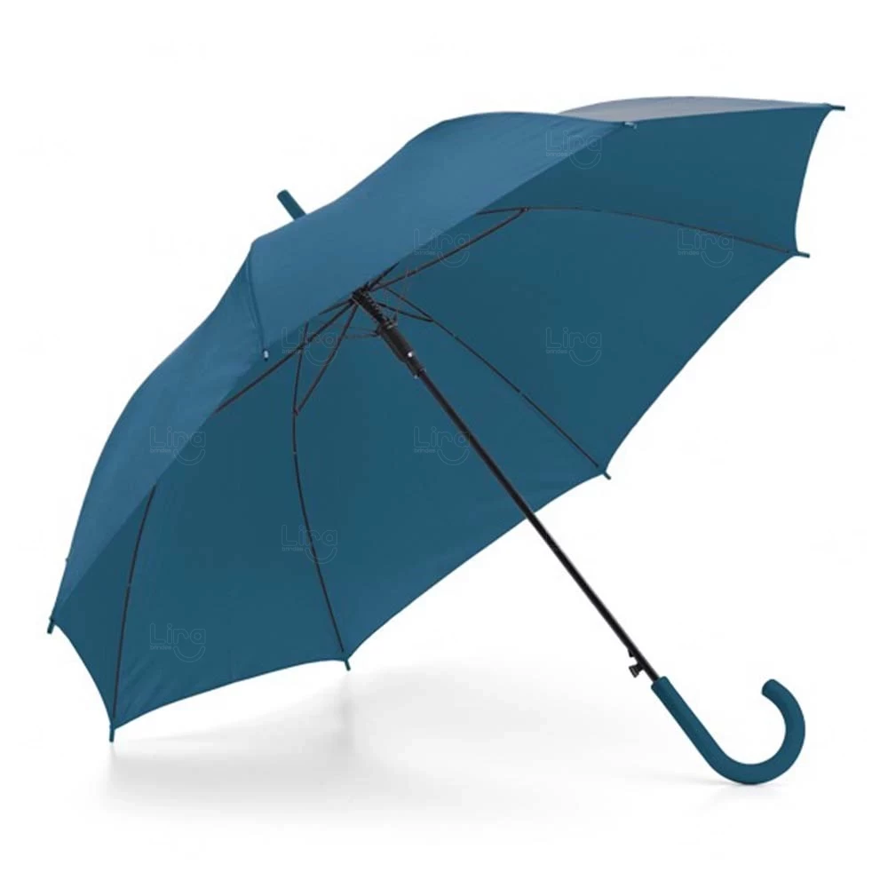 Guarda-Chuva Automático Colorido Pega Emborrachada Personalizado Azul Escuro