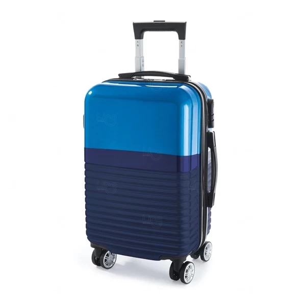 Mala de Viagem Executiva 33L Personalizada Azul