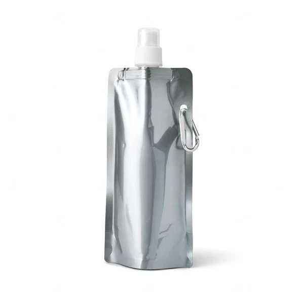 Squeeze Dobrável Metalizado 460ml Personalizado 