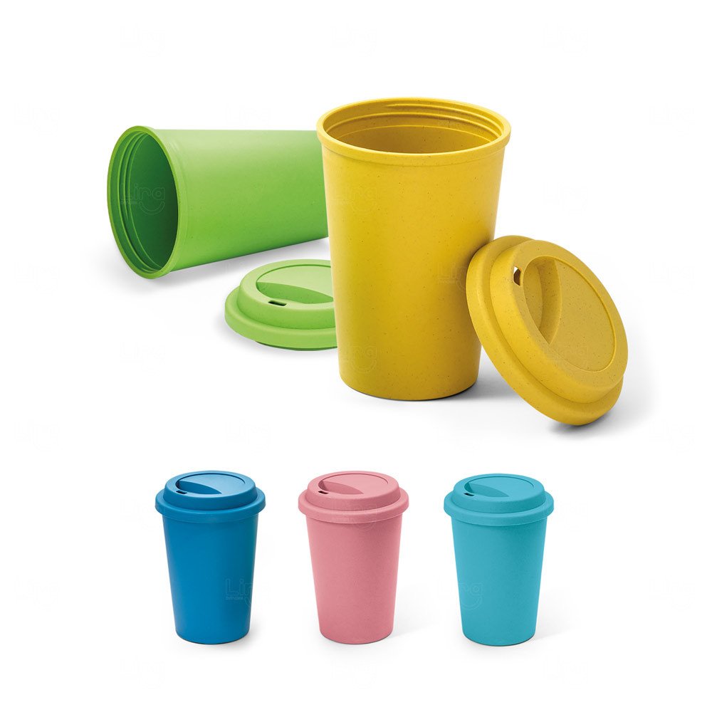 Copo Ecológico 450ml Colorido Personalizado 
