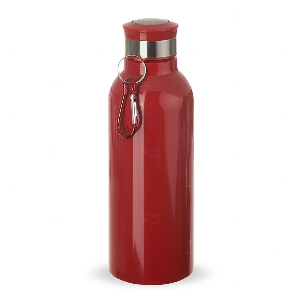 Garrafa Inox 700ml Personalizada com Mosquetão 