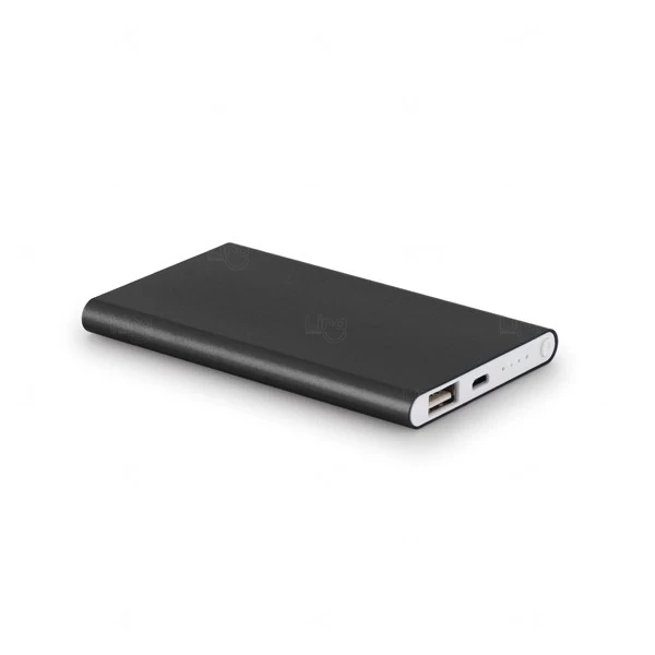 Power Bank Portátil Slim Colorido Personalizado -  4.400 mAh 