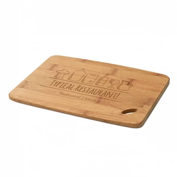 Tábua para Queijo em Bambu Personalizada - 20 x 30 cm 