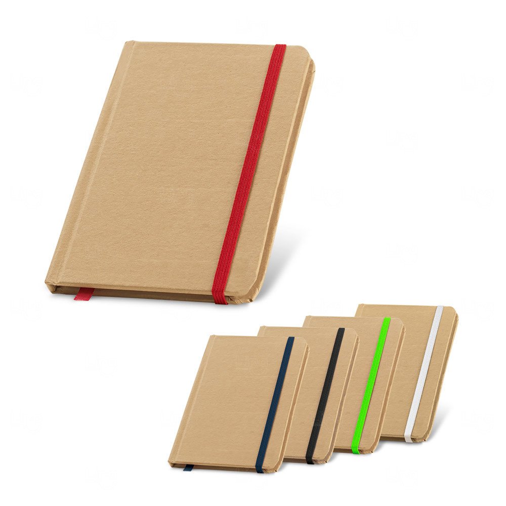 Moleskine Reciclado com Elástico Personalizado - 14 x 10 cm 