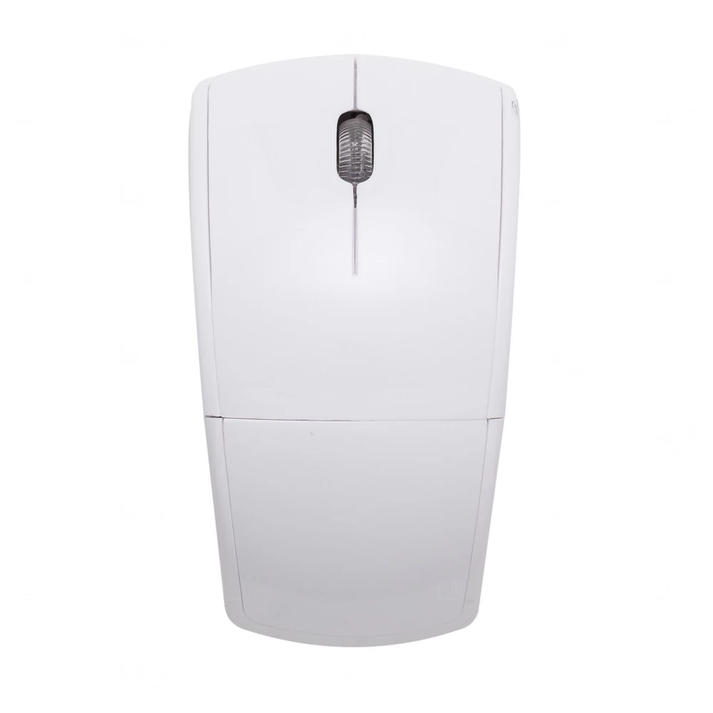 Mouse Wireless Dobrável Personalizado Branco