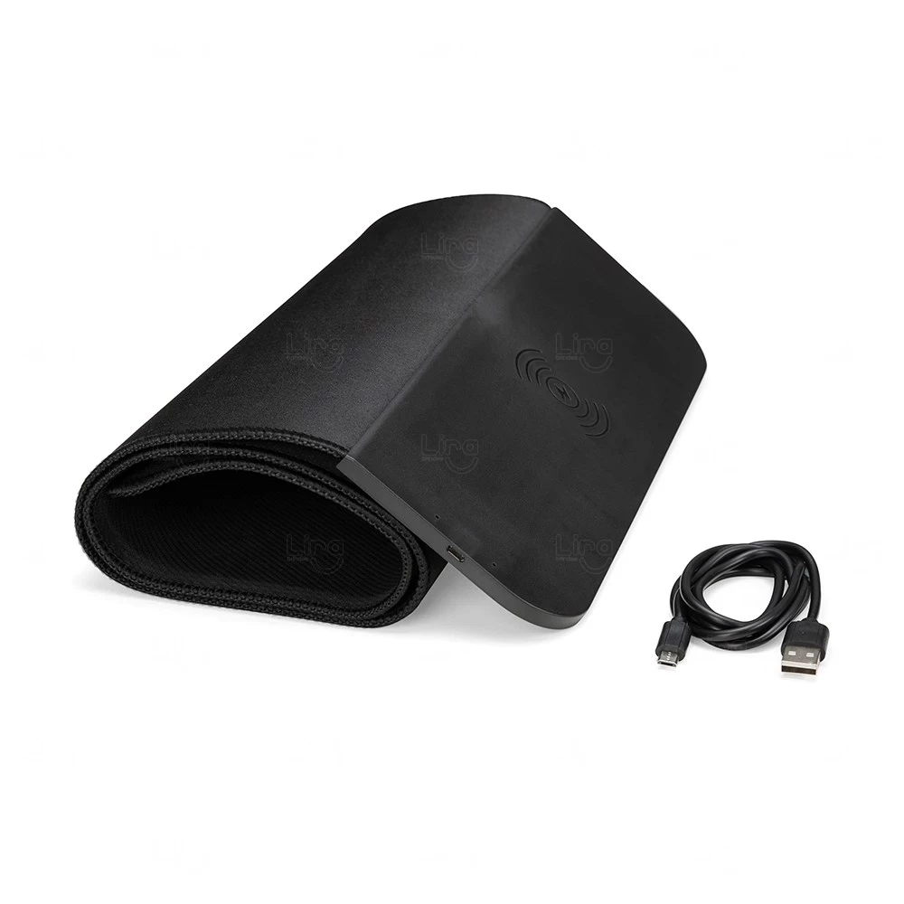 Desk Pad com Base Carregador por Indução Personalizado 