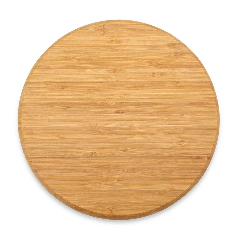 Petisqueira de Bambu 32cm com Divisória Personalizada 