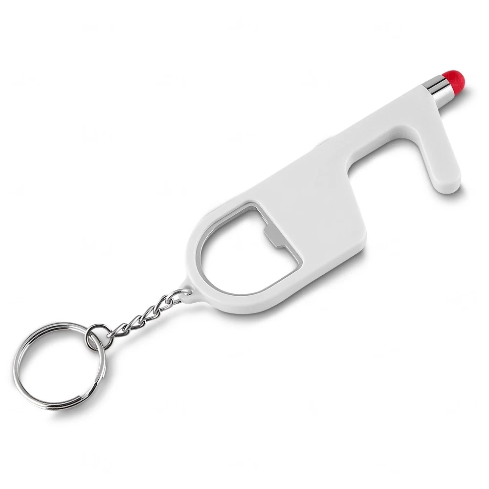 Chaveiro Abridor com Touch Personalizado Vermelho