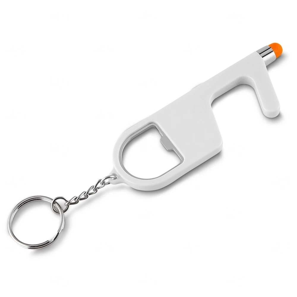 Chaveiro Abridor com Touch Personalizado Laranja