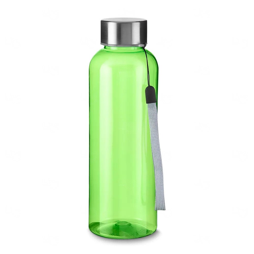 Garrafa Plástica Personalizada com Tampa Metálica – 600ml 