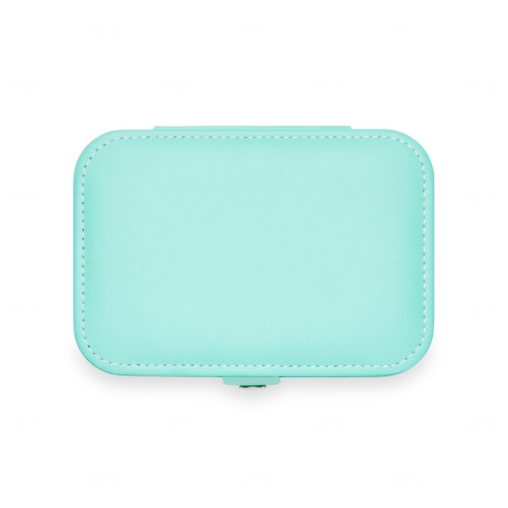 Porta-Joias de Couro Sintético Personalizado 