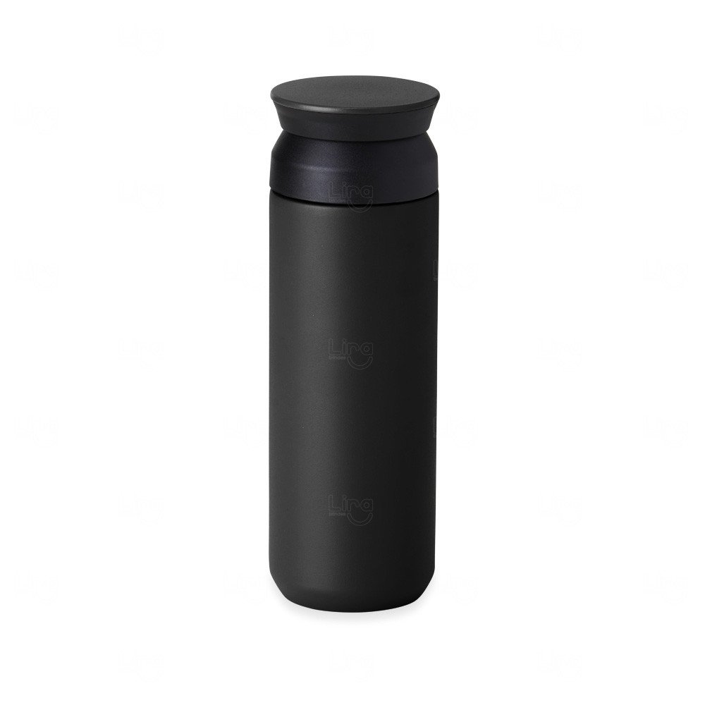 Garrafa Térmica 470ml Inox com Tampa Dupla Personalizada 