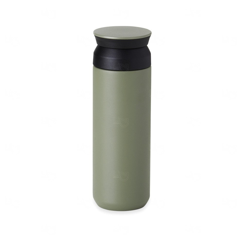 Garrafa Térmica 470ml Inox com Tampa Dupla Personalizada 