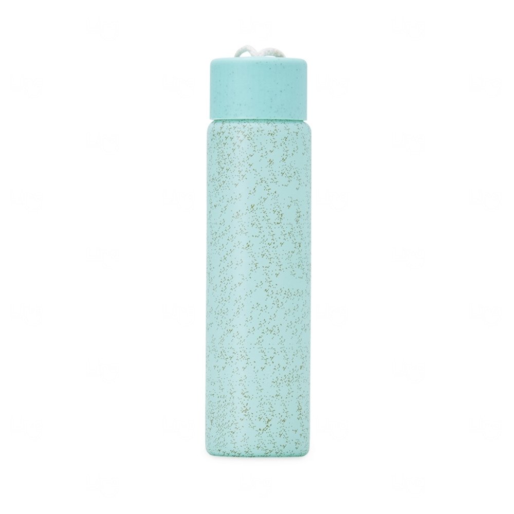 Garrafa de Vidro com Acabamento Natural Personalizada – 330ml 