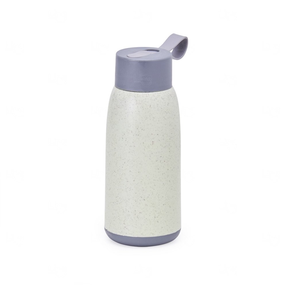 Garrafa de Vidro com Revestimento Fosco Personalizada - 350ml 