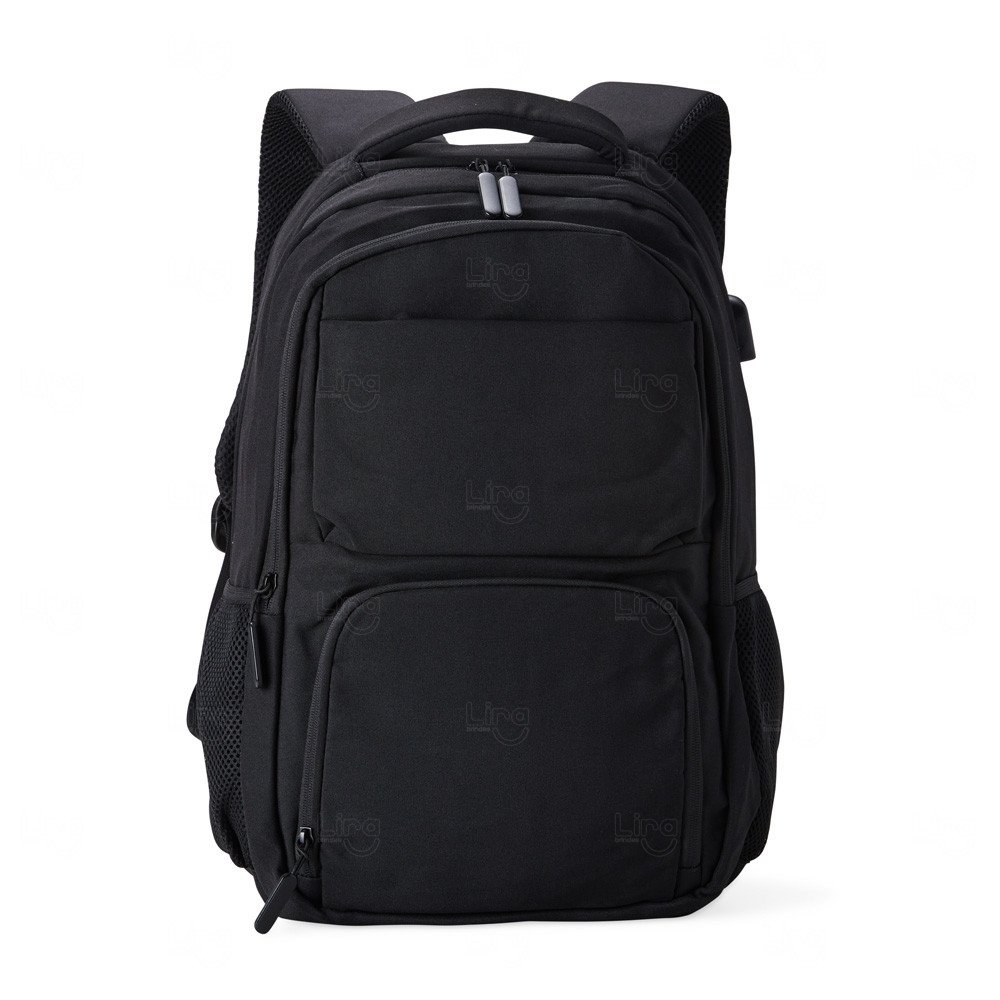 Mochila Poliéster USB 28 Litros Personalizada 