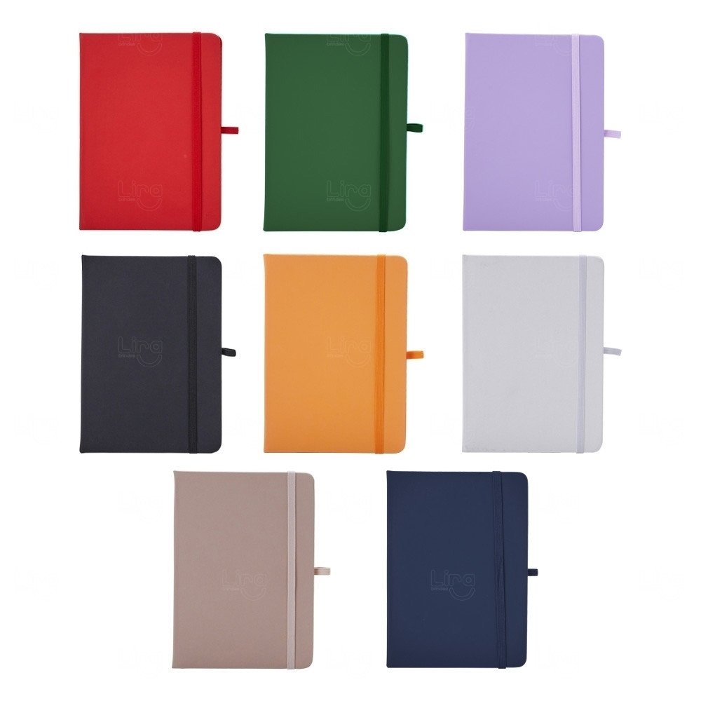 Moleskine Emborrachado Personalizado - 17,7 x 12,5 cm 