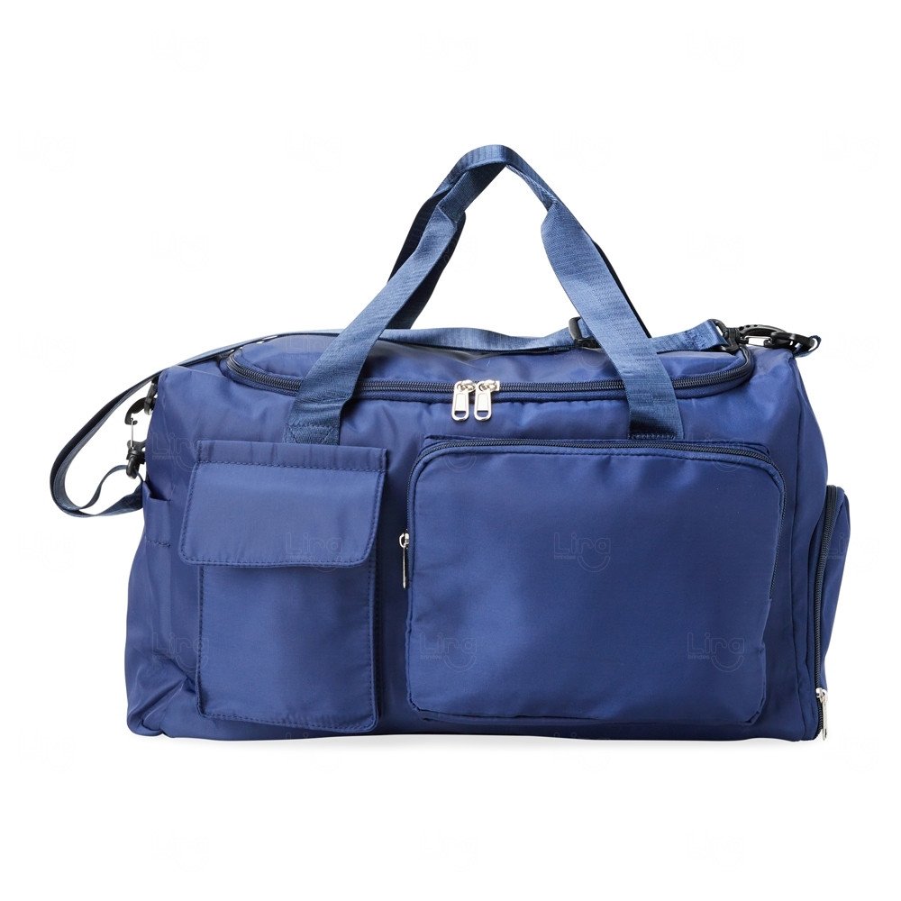 Bolsa de Viagem Esportiva Personalizada 28 Litros Azul
