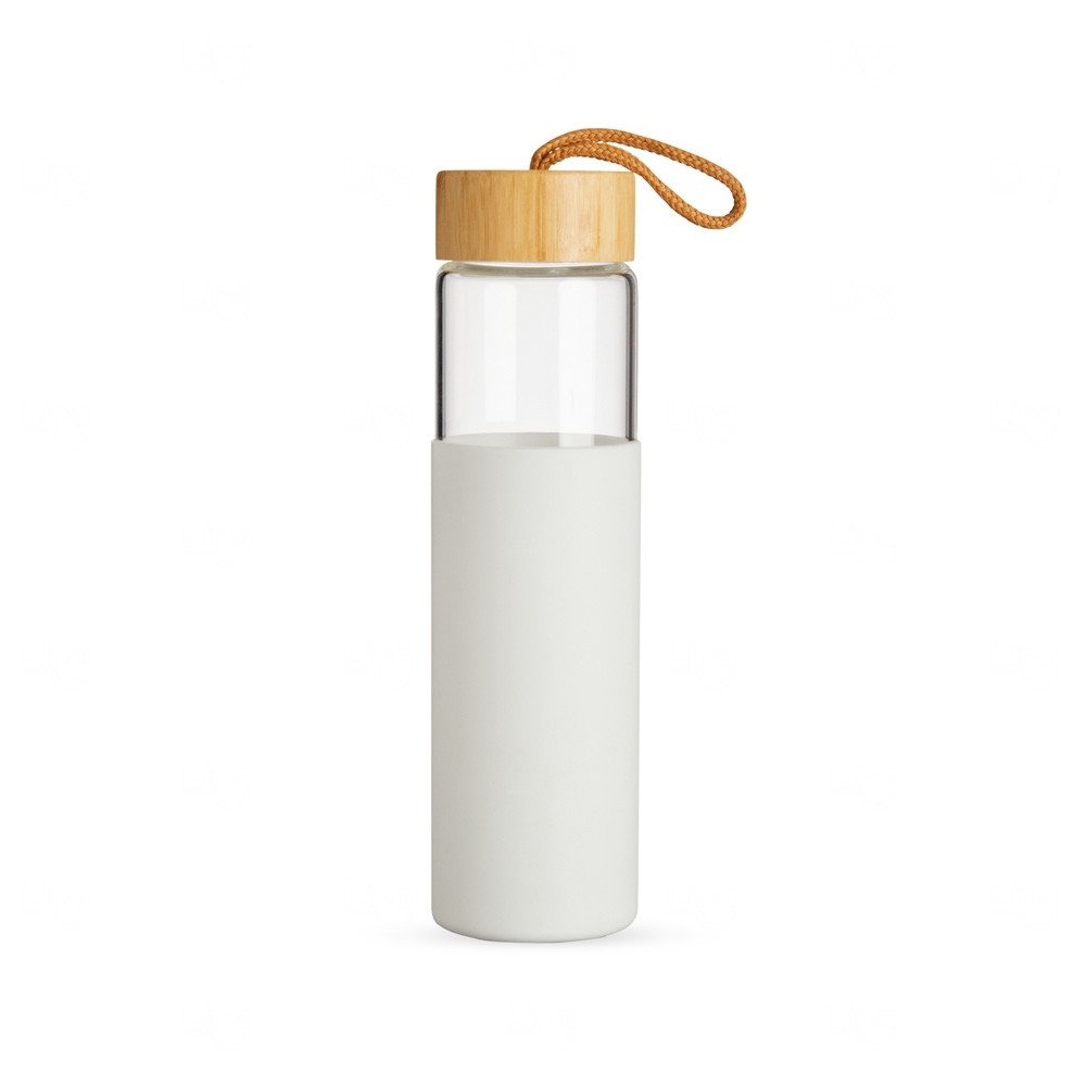 Garrafa de Vidro Personalizada - 750ml Branco