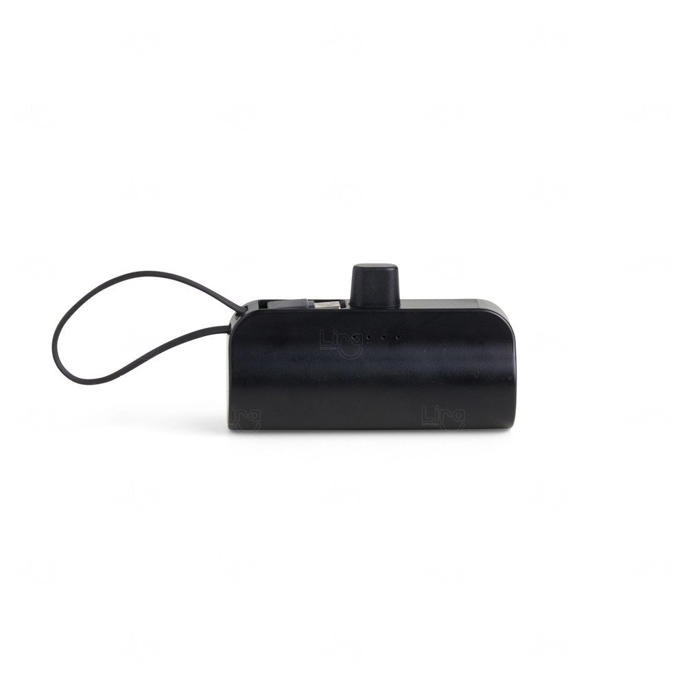 Power Bank 5000mAh Lightning e Tipo-C Personalizado 