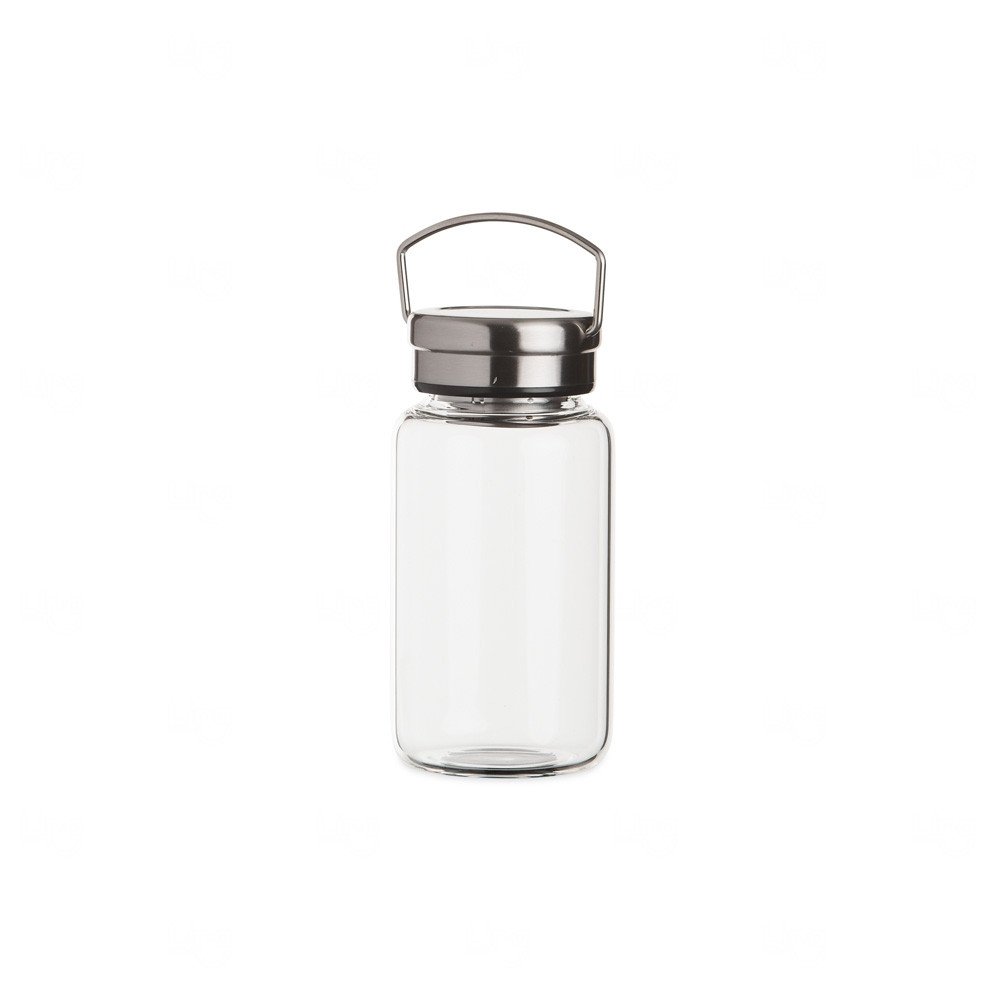 Garrafa de Vidro com Peneira Infusora  Personalizada - 600ml 