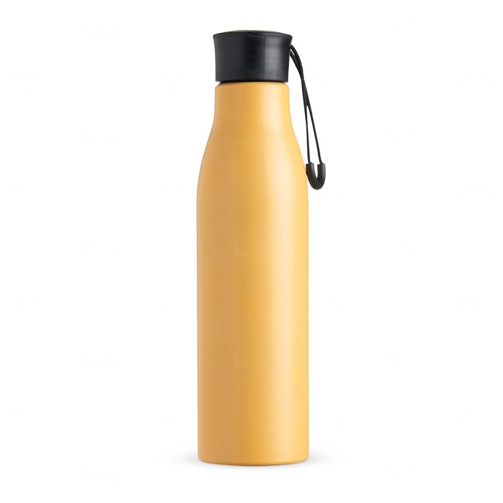 Garrafa Inox 800ml Personalizada Amarelo