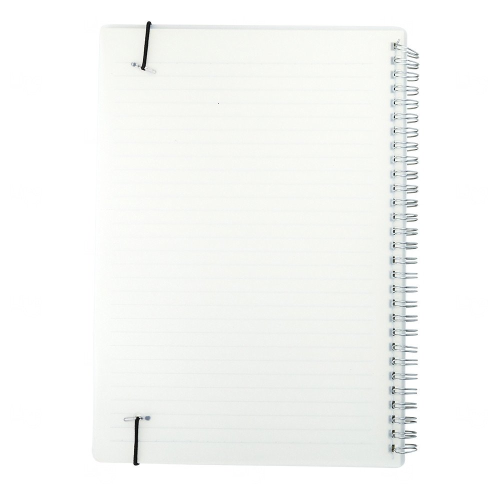 Caderno B5 com Capa Plástica Personalizado - 26 x 19 cm 