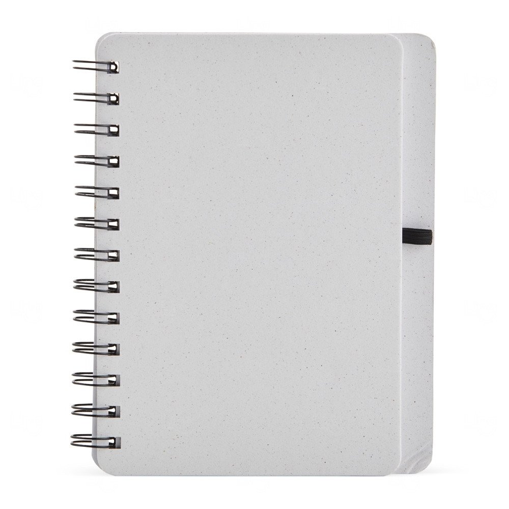 Caderneta B6 Kraft com Wire-o Personalizada - 17,5 x 13,5 cm 
