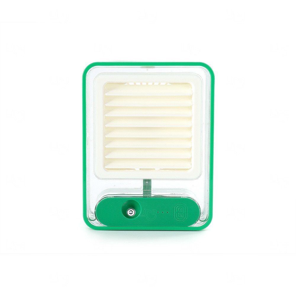 Climatizador Portátil Recarregável Personalizado Verde